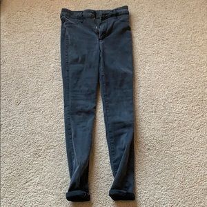 Abercrombie and Fitch Jean leggings high rise